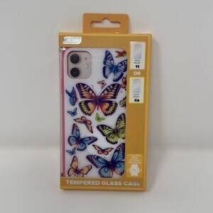 Micase iPhone 11/XR Butterfly white/multicolor Case